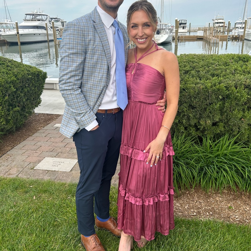 Aqua Berry Maxi Dress